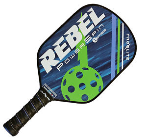Pro-Lite Rebel Power Spin Pickleball Paddle Blue------Brand New