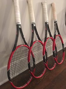 wilson pro staff rf97 autograph Lot With K-factor Bag And Sony Tennis Sensor