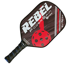 Pro-Lite Rebel Power Spin Pickleball Paddle Dean Red------Brand New