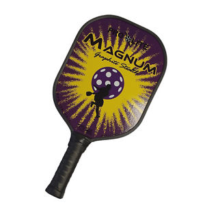 Pro-Lite Magnum Graphite Stealth Pickleball Paddle Purple------Brand New