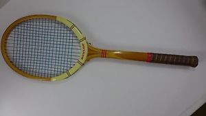 Dunlop Maxply Fort Wood Tennis Racquet 4 1/2" - VGC English Wood #63926