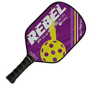 Pro-Lite Rebel Power Spin Pickleball Paddle Purple------Brand New