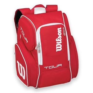 *NEW*  Wilson Tour V Red Large Tennis Backpack!