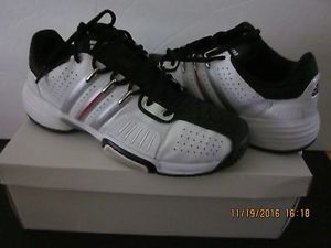 Adidas Tennis Shoes Adituff Size 8 1/2 White Black