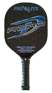 Pro Lite Sports Aero-D Graphite Pickleball Paddle, Blue