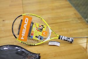 HEAD TENNIS JUNIOR RACQUET JUNIOR SERIES AGASSI 19: AGE 2-4 35"-39" YELLOW WHITE
