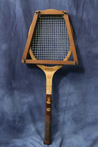 Vintage Tennis Racket, Wilson Stylist Maureen Connolly Speed Flex with Guard