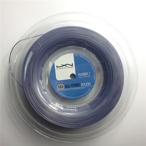 Luxilon Big Banger Alu Power Rough 125 Tennis Strings 200M Reel 1.25mm Silver