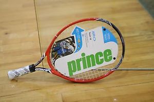 PRINCE TENNIS JUNIOR RACQUET AIRO TEAM 19": AGE 4 44" ORANGE BLACK WHITE