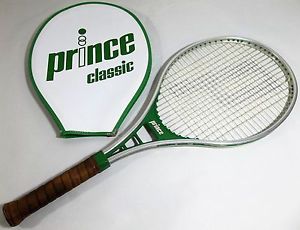 Vintage!!! Prince Classic Series 110 4-1/4 Tennis Racquet with Zip Cover