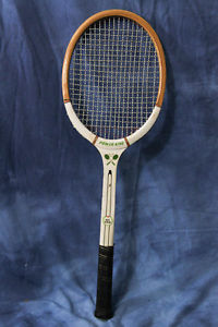 Vintage Power King Net King Wooden Tennis Racket, Vintage Tennis Equipment Japan