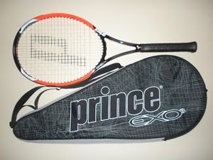 PRINCE TT TRIPLE THREAT DIABLO XP OS 107 TENNIS RACQUET  4 3/8  28"