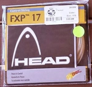 (6) BRAND NEW HEAD FXP 17 Tennis String Sets  FREE Ship