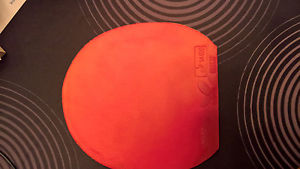 Revêtement tennis de table BUTTERFLY TENERGY 80FX rouge 2,1 mm