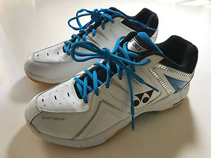 YONEX Badminton Sport Shoes Power Cushion SHB-SC6EX White Blue Men's US 8 NEW