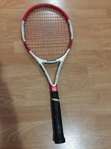 Wilson 2014 Six-One 95 16X18 pattern 11.7oz 4 3/8 grip Tennis Racquet