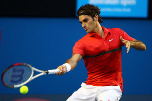 Nike men RF Roger Federer M Medium Australian Open 2012 tennis shirt RARE