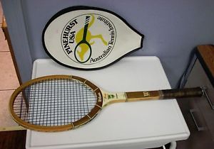 Vintage Wilson Blue Jean King Autograph Tennis Racquet Speed Flex 4 3/8 Light
