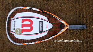New Wilson 2015 Drone Lite 165 gram racquetball racquet  SS 3 5/8 smallest grip