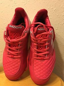 Diadora Speed Star K IV AG Women's D5000 Paradise Pink/Super White Size 7