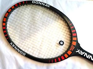 Vintage Donnay Bjorn Borg Pro Tennis Racquet, Tomasetti, Wood, Belgium