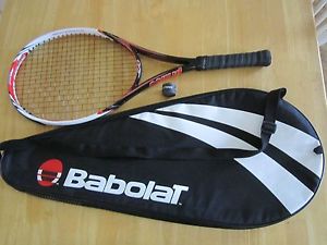 PRINCE EXO3 RED 102 TENNIS RACQUET In VERY GOOD CONDITION PLUS RACQUET COVER