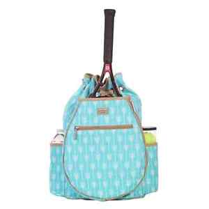 Ame & Lulu Lagoon Tennis Backpack - Tennis Racquet Racket bag - Auth Dealer