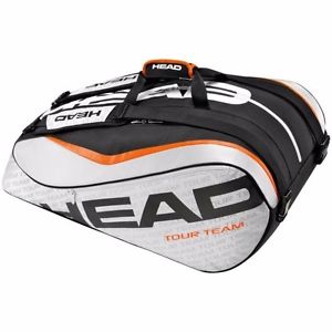 Head Tour Team Silver/Black 12R Monstercombi Bag