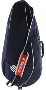 K-Swiss Men's Ibiza 3-Racquet Bag,Navy/Red/White,US