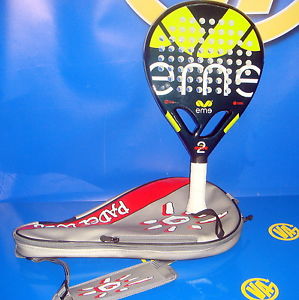Pala de padel EME sin uso nueva con funda 38 mm. 365 g. sin uso