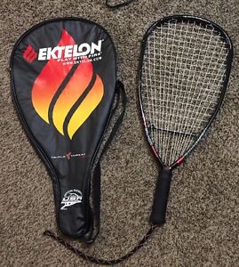 Ektelon O3 Black 3000 Racquetball Racquet With Case