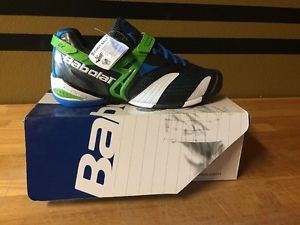Men's Babolat Propulse 3 Grey Green Tennis Shoes Size 12