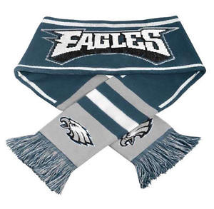 Philadelphia Eagles écharpe NFL Football Logo De L'équipe Woodmark écharpe,Neuf