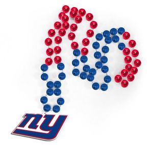 New York Giants Collier de perles Avec Armoiries ,NFL Football,Beads Médaillon
