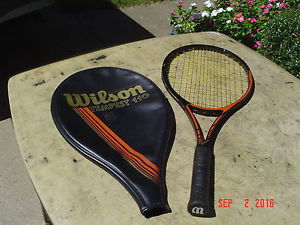 Wilson Tempest 110 Graphite Tennis Racquet USA 4 1/2 Grip, Original Headcover