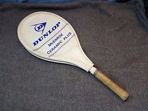 Vintage Dunlop McEnroe Graphite Ceramic Tennis Racquet Used Free Shipping EUC