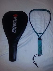 Ektelon protege Graphite Racquetball Racket Green x-small grip with Case EUC
