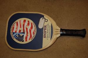 PATRIOT PICKLEBALL PADDLE...'SNIPER'...VERY QUIET PADDLE