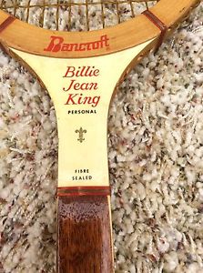 Bille Jean King Bancroft Tennis Racquet