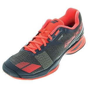 Babolat Mens Jet All Court Tennis Shoes Grey/Red 10.5 DM US