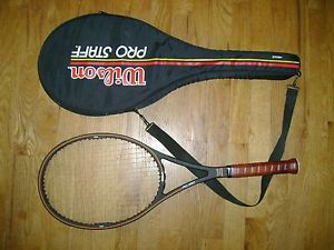 Wilson Pro Staff; St. Vincent Tennis Racquet 85 sq in; 4 3/8" grip