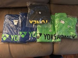 5 Yonex Tennis T Shirts XL