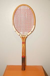 Vintage Dunlop Maxply Fort Wooden Tennis Racquet Light 4 1/2" Made In England