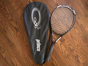 Prince O3 Silver OS 118 light weight 9.5oz strung Tennis Racquet
