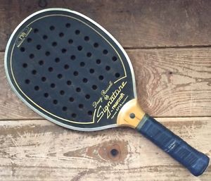 Vintage Marcraft Paddle Ball Racquet Signature Doug Russell Model