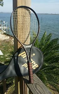 PRINCE PRO SERIES 110 OS VINTAGE TENNIS RACQUET 4 5/8" Grip With Cover EUC!