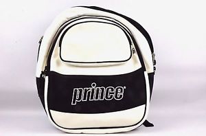 Prince Sports Backpack Back Pack White & Black 17" x 15"