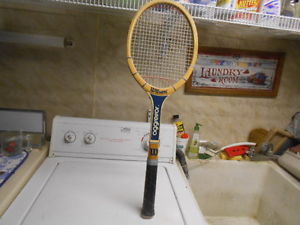 Vtg. Wilson "Agressor" Wooden Tennis Racket