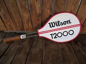 Vintage Wilson T2000 Tennis Raquet