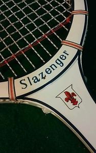 SLAZENGER,WINDSOR,Wood,Wooden,Vintage Tennis Racquet, 1759,L 4 1/2, Fibre Welded